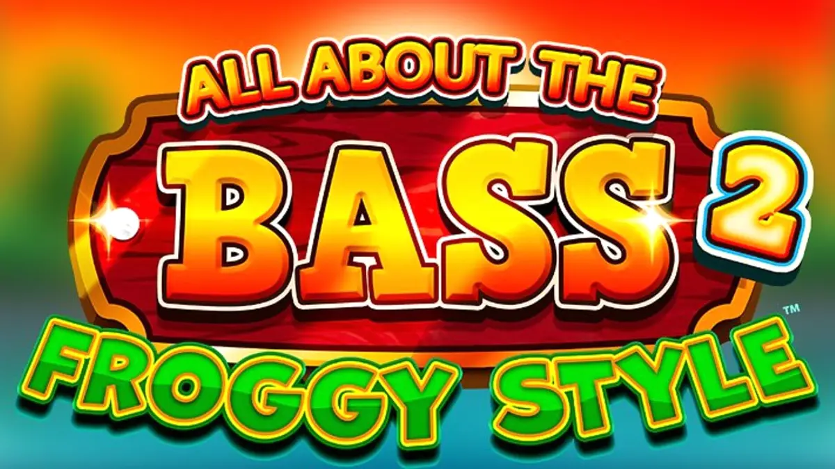 Tampilan antarmuka slot All About the Bass 2: Froggy Style di layar ponsel